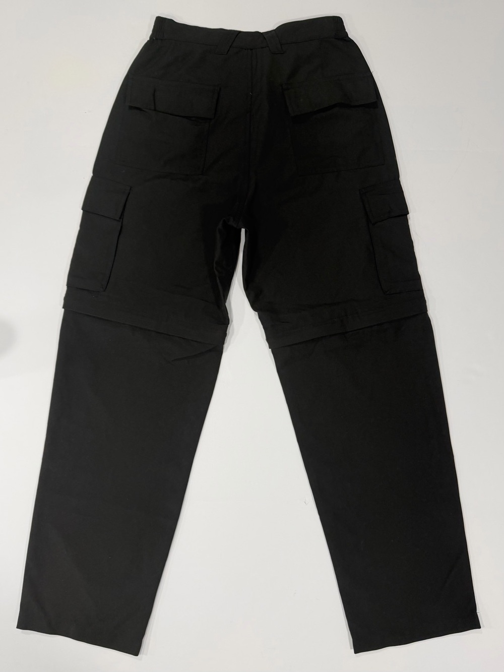 Prospirit Black Zip-Off Cargo Pants - Picture 3 of 10